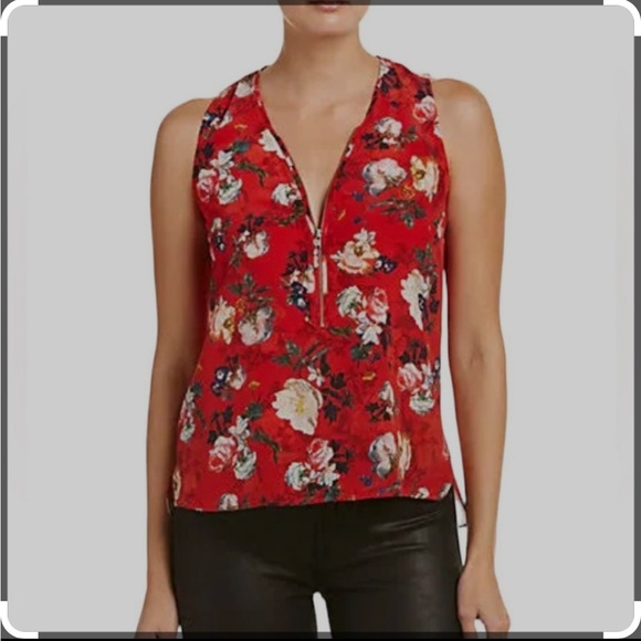 The Kooples silk floral tank - Picture 4 of 4